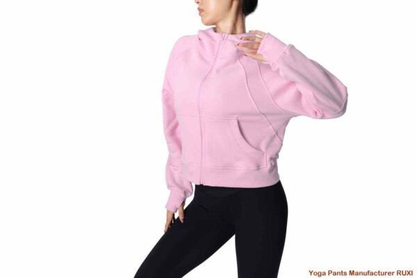 Quần short tập yoga có cạp gấp Ruxi vn3955
