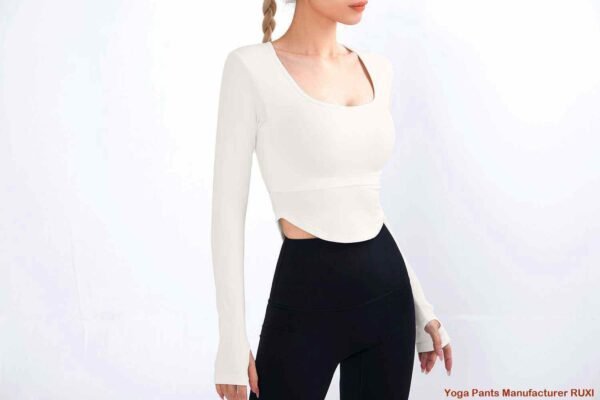 Quần short yoga cạp cao có kiểm soát bụng Ruxi vn3965