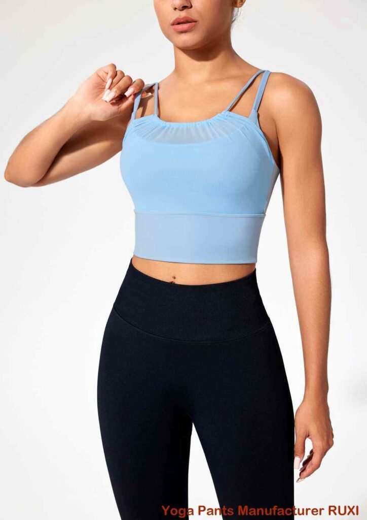 Bộ quần áo tập yoga và áo phông thoải mái Ruxi vn1418